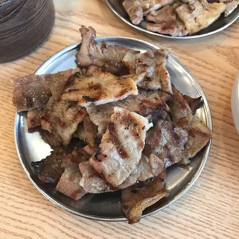 돼지불고기 완성 요리 참고 사진