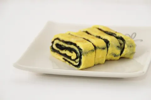 달걀말이 완성 요리 참고 사진