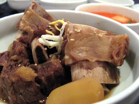 소갈비찜 완성 요리 참고 사진
